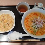 青苑 - 涼風担々麺セット