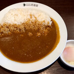 Curry House CoCo Ichibanya Tsukisamuchudokuori Ten - ポークカレー（ライス500g）＆半熟タマゴ