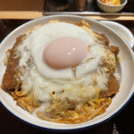 Ginza Bairin Hon Ten - カツ丼 半熟玉子トッピング