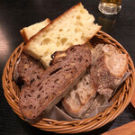 THE CITY BAKERY BRASSERIE RUBIN Nyuman Yokohama - パン盛り合わせ