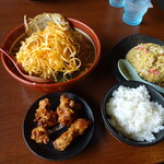 麺場 田所商店 - 伊勢唐揚げチャーハン&ライス