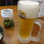 Yokohama Iekei Ramen Yukimura Ya - 生ビール