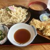 とびこみや - 田舎うどん海老天付