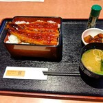 海鮮 縁食堂 - 【2021.7.26(月)】うな丼(イチゴスムージー)2,068円→1,034円