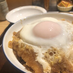 Ginza Bairin Hon Ten - カツ丼半熟玉子トッピング