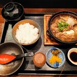 Waraku Saisai Tsuki - 令和3年7月 ランチタイム
                        日替わり定食(豆腐と牛スジの煮込み) 900円