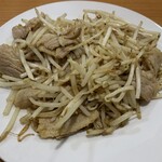 百万石うどん - 豚バラもやしカレー炒め、750円