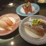 Kaiten Zushi Matsuriya Obihoro Nishi Ten - 真あじ、金目鯛、カツオ