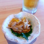 和食レストランとんでん - いか塩辛 300円