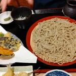 Soba Kiri Tsurumi - 天せいろ1,450円