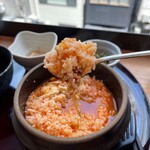 Korean Dining Daidai SHIBUYA STREAM - 豚スンドゥプ（塩・3辛）　990円
                        ご飯大盛り、お替わり無料