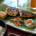 春日居ゴルフ倶楽部 - 鯖塩焼定食