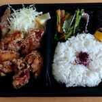 Nagomi Dokoro Maru San - 500円弁当  ( 鶏唐揚げ )