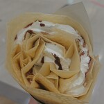 Lil' Donuts&Crepe Mitsui Outlet Park Sapporo Kitahiroshima Ten - クレープ　チョコホイップクリーム　390円