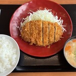 かつや - ロースかつ定食￥759