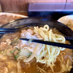 Nakano Ya - スタミナラーメンのニンニクたっぷり豚肉炒め