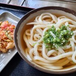 灸まんうどん - かけ（大）