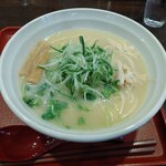 めんや薫寿 - 8月 鶏白湯麺