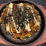 Okonomiyaki Teppanyaki Shizuru - 大阪風ネギ焼き