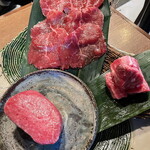 Kobe Beef Nihonbashi Itadaki - 3種盛り なんとシャトーブリアンが！