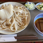 手打ち・つけ汁 うどん処 てる井 - もりうどん　中盛り