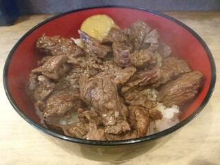 Liberty Bell - ステーキ丼大盛(850円)