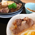 Aji Dokoro Beiri - 道産牛すき焼きセット②