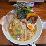 暁 製麺 - 魚介だしらぁ麺