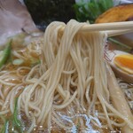 暁 製麺 - 細麺