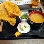 Oshokuji Dokoro Ippuku Tei - 【2021.8.12(木)】たれかつ丼(並盛)800円→700円