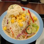 Matsuya Kamifukuoka Ten - ごろごろ野菜のうまトマハンバーグ定食ポテサラセット