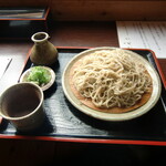 Teuchi Soba Nagomi - 僕としては、良い蕎麦は基本「もりそば（大盛り）」で食べるのが好きなんです