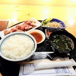 Sumibi Yakiniku Tawara Ya - 中落ちカルビ定食