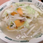 Hidakaya Asakusaekimaeten - 野菜たっぷりタンメン　麺少なめ　490円