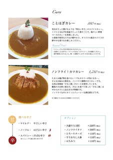 養生カフェ ことほぎ - カレーメニュー1