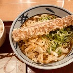 金比羅製麺 - カレーうどん、ちくわ天