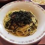 サイゼリヤ - 【ランチメニュー】ほうれん草のスパゲッティ