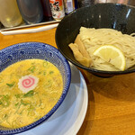 Ramen Kitchen Kokoro - 期間限定、冷やし担々つけ麺。