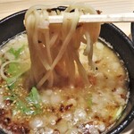 Kodawari Ramen Juhachiban Kanoya Ten - 中細麺