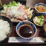 たなか庵 - ローストポーク定食(850円)