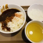 Yakiniku Juju Karubi Kiyose Ten - 黒カレー&スープ&杏仁豆腐