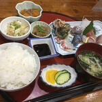 お酒と会席料理　居酒屋　三平 - 刺身定食：７５０円