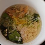 Mita Seimenjo Shibuya Dogenzaka Ten - 鯛だし塩つけ麺。