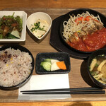 カフェ ウエスト - チキンステーキ定食