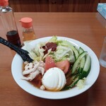 鉄板焼 豚肉ホルモン専門店 おっきん - 裏メニュー？：激辛冷麺