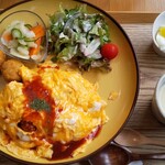 C's diner - 今日の日替わりは、オムライスとビシソワーズ。