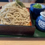 Soba Kichi Hirata Ten - ^_^ざる蕎麦横から