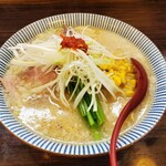 こしじ - 白みそラーメン大盛