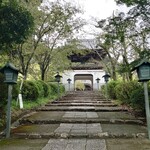 古民家カフェレストラン 初花 - 根来寺:鐘楼門♪