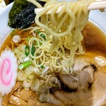 ふじの - 中華そば　麺リフト